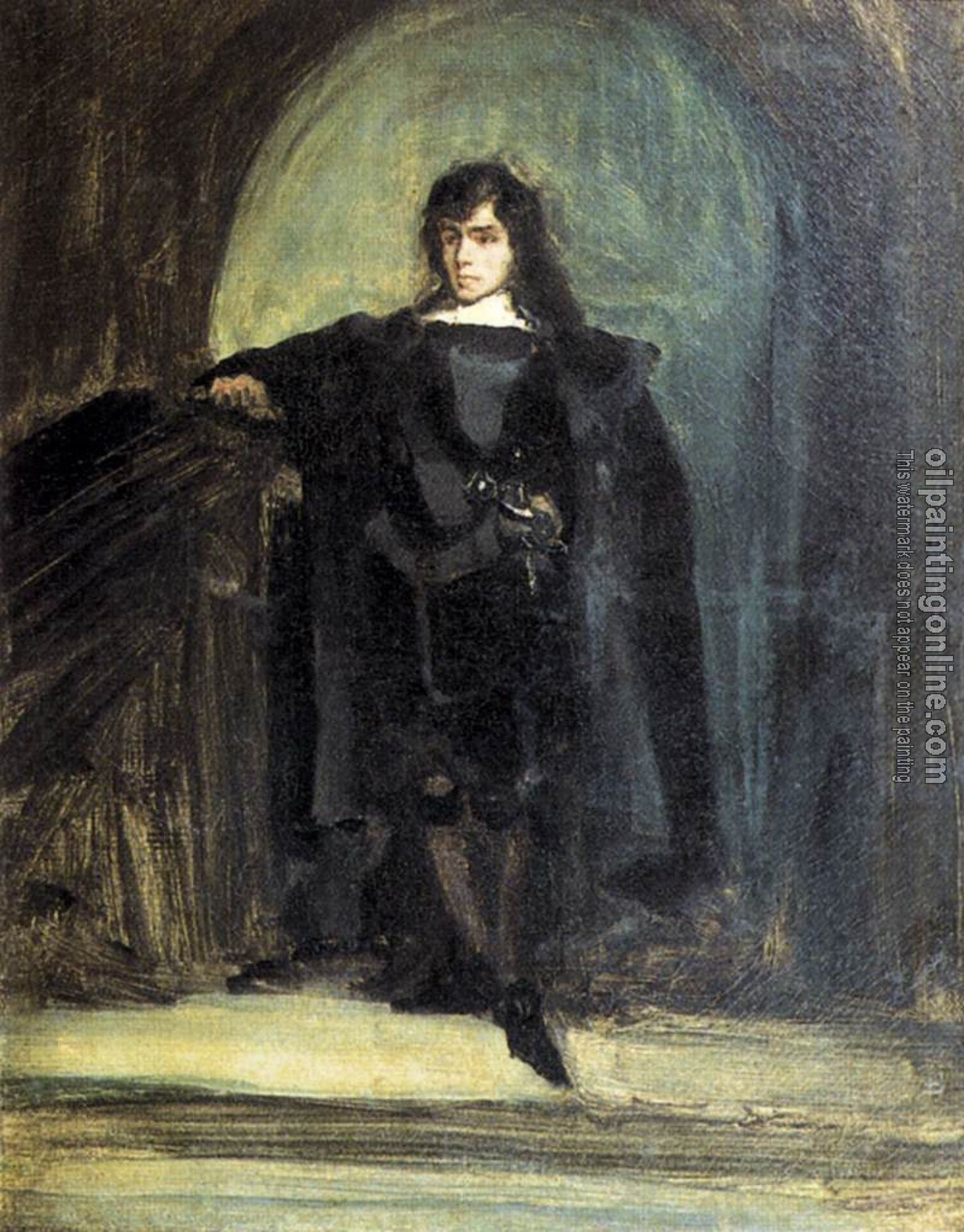 Delacroix, Eugene - Self-Portrait as Ravenswood